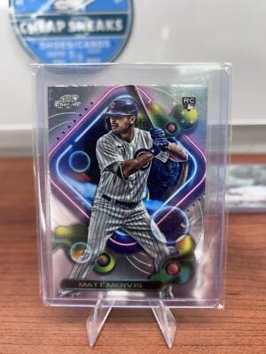 Cheap Sneaks Footwear/Sports Cards Baseball Card Matt Mervis RC 2023 Topps Cosmic Chrome #145 Chicago Cubs