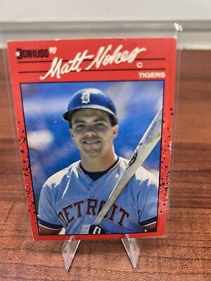 Cheap Sneaks Footwear/Sports Cards Baseball Card Matt Nokes 1990 Donruss #178 Detroit Tigers