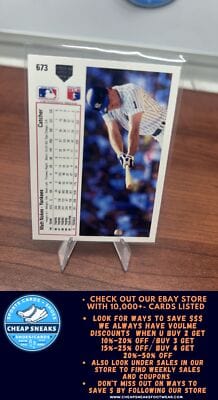 Cheap Sneaks Footwear/Sports Cards Baseball Card Matt Nokes 1991 Upper Deck #673 New York Yankees