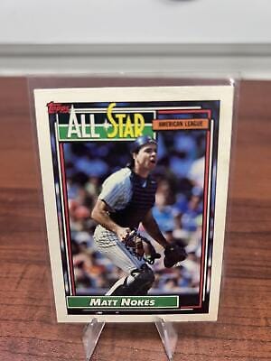 Cheap Sneaks Footwear/Sports Cards Baseball Card Matt Nokes 1992 Topps #404 New York Yankees