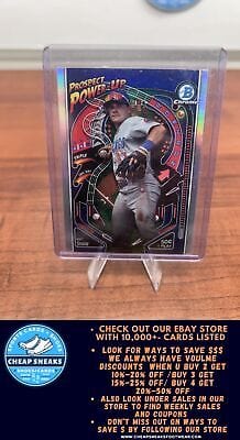 Cheap Sneaks Footwear/Sports Cards Baseball Card Matt Shaw 2024 Bowman Prospect Power-Up #PP-16 Chicago Cubs