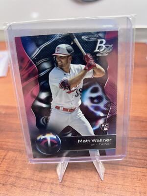 Cheap Sneaks Footwear/Sports Cards Baseball Card Matt Wallner RC 2023 Bowman Platinum #96 Minnesota Twins