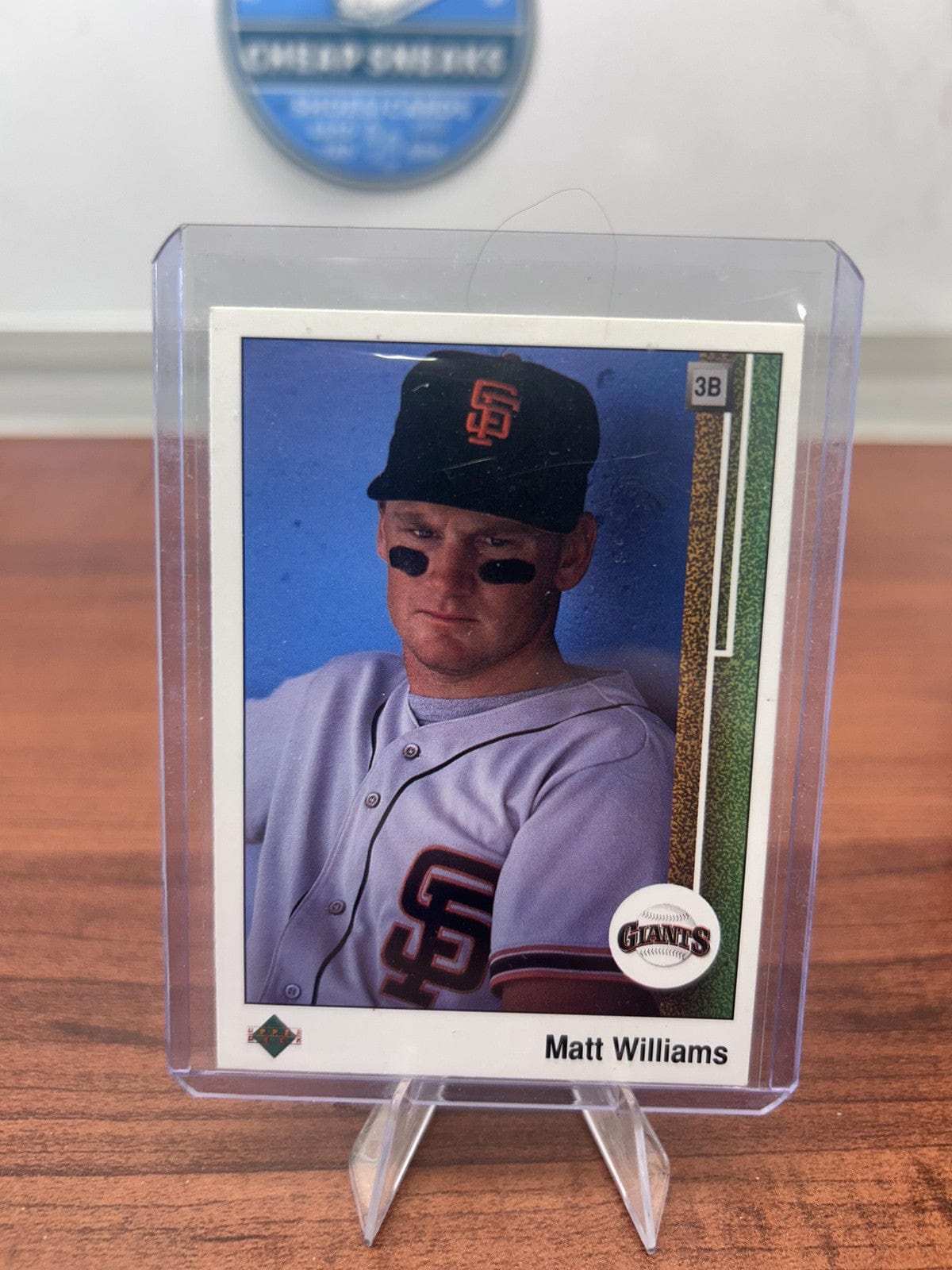 Cheap Sneaks Footwear/Sports Cards Baseball Card Matt Williams 1989 Upper Deck #247 San Francisco Giants
