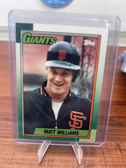 Cheap Sneaks Footwear/Sports Cards Baseball Card Matt Williams 1990 Topps #41 San Francisco Giants