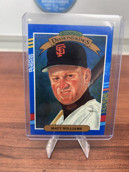 Cheap Sneaks Footwear/Sports Cards Baseball Card Matt Williams 1991 Donruss #18b San Francisco Giants