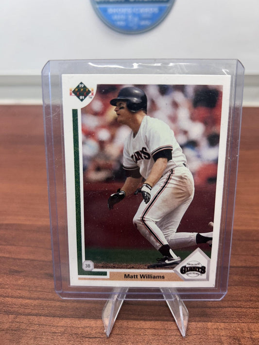 Cheap Sneaks Footwear/Sports Cards Baseball Card Matt Williams 1991 Upper Deck #157 San Francisco Giants