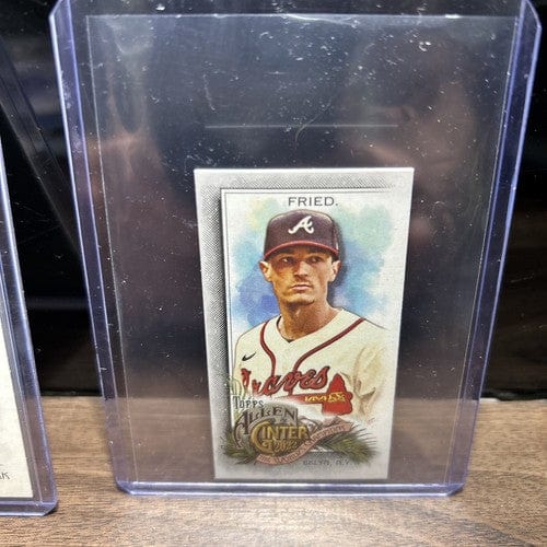 Cheap Sneaks Footwear/Sports Cards Baseball Card Max Fried Lot(2) 2022 Allen&Ginter #230 Mini And Standard Cards Atlant