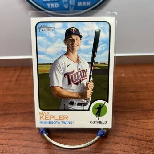 Cheap Sneaks Footwear/Sports Cards Baseball Card MAX KEPLER - 2022 TOPPS HERITAGE - #122 - MINNESOTA TWINS
