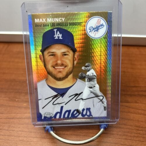 Cheap Sneaks Footwear/Sports Cards Baseball Card MAX MUNCY 2023 Topps Chrome Platinum Anniversary Prizm Refractor Dodge