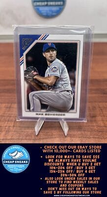 Cheap Sneaks Footwear/Sports Cards Baseball Card Max Scherzer 2022 Topps Gallery #127 New York Mets