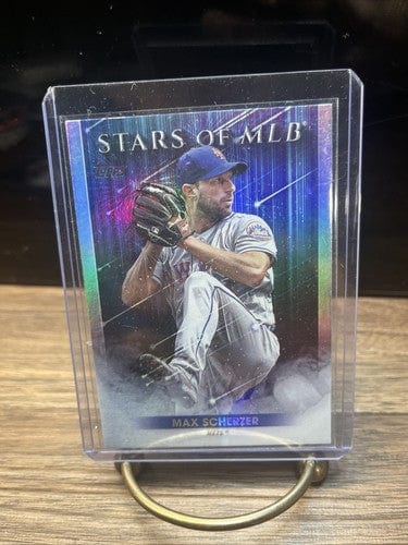 Cheap Sneaks Footwear/Sports Cards Baseball Card Max Scherzer 2022 TOPPS STARS OF MLB INSERT #SMLB-74 New York Mets