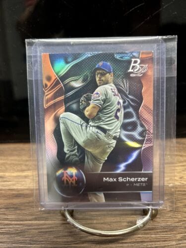 Cheap Sneaks Footwear/Sports Cards Baseball Card Max. Scherzer 2023 Bowman Platinum Baseball Card #52 New York Mets