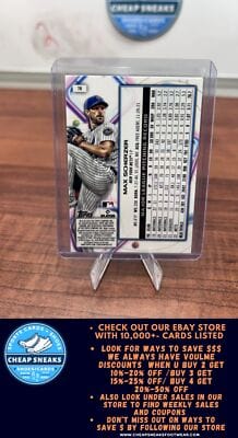 Cheap Sneaks Footwear/Sports Cards Baseball Card Max Scherzer 2023 Topps Cosmic Chrome #70 New York Mets