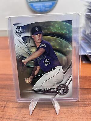 Cheap Sneaks Footwear/Sports Cards Baseball Card McCade Brown 2022 Bowman Platinum Top Prospects Ice Foilboard #TOP-36