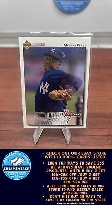 Cheap Sneaks Footwear/Sports Cards Baseball Card Melido Perez 1992 Upper Deck #799 New York Yankees