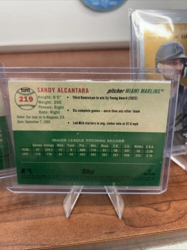 Cheap Sneaks Footwear/Sports Cards Baseball Card Miami Marlins 2023 Topps Chrome Platinum Anniversary Garcia,Leblanc,Al