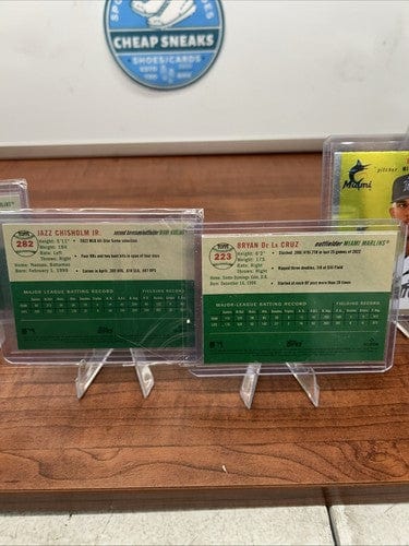 Cheap Sneaks Footwear/Sports Cards Baseball Card Miami Marlins 2023 Topps Chrome Platinum Anniversary Lot Bell, Chishol