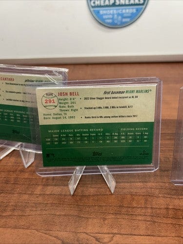 Cheap Sneaks Footwear/Sports Cards Baseball Card Miami Marlins 2023 Topps Chrome Platinum Anniversary Lot Bell, Meyer C