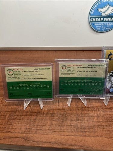 Cheap Sneaks Footwear/Sports Cards Baseball Card Miami Marlins 2023 Topps Chrome Platinum Anniversary Lot Bell, Meyer C