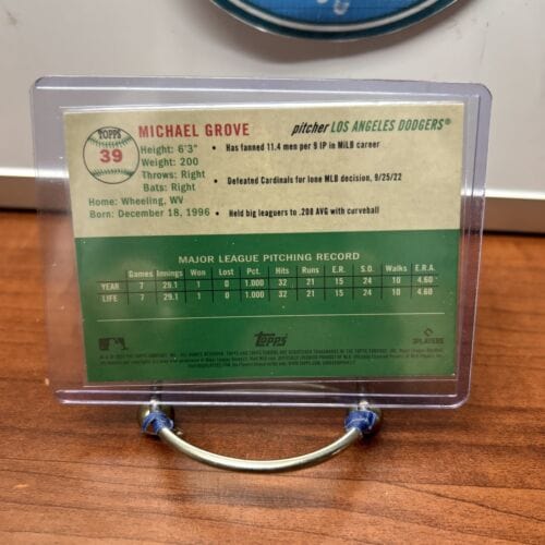 Cheap Sneaks Footwear/Sports Cards Baseball Card Michael Grove RC 2023 Topps Chrome Platinum Anniversary Los Angeles Do