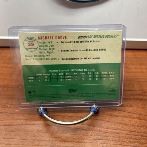 Cheap Sneaks Footwear/Sports Cards Baseball Card Michael Grove RC 2023 Topps Chrome Platinum Anv.  XFactor Refractor Do