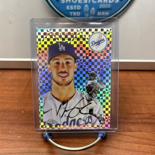 Cheap Sneaks Footwear/Sports Cards Baseball Card Michael Grove RC 2023 Topps Chrome Platinum Anv.  XFactor Refractor Do