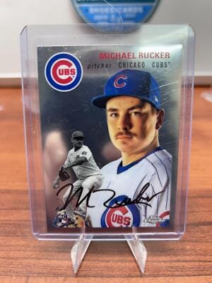 Cheap Sneaks Footwear/Sports Cards Baseball Card Michael Rucker RC 2023 Topps Chrome Platinum Anniversary #107 Chicago