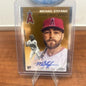 Cheap Sneaks Footwear/Sports Cards Baseball Card Michael Stefanic (RC) 2023 Topps Chrome Platinum Anniversary Auto #CPA