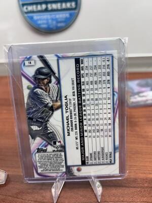 Cheap Sneaks Footwear/Sports Cards Baseball Card Michael Toglia RC 2023 Topps Cosmic Chrome #18 Colorado Rockies