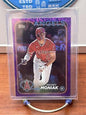 Cheap Sneaks Footwear/Sports Cards Baseball Card Mickey Moniak 2024 Topps Series 1 Purple sparkle foil/799 #74 Angels