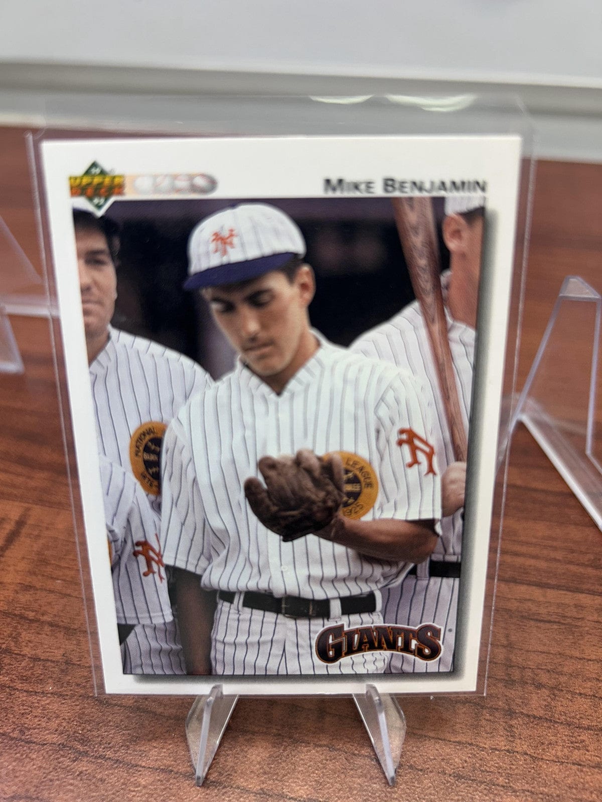 Cheap Sneaks Footwear/Sports Cards Baseball Card Mike Benjamin 1992 Upper Deck #268 San Francisco Giants
