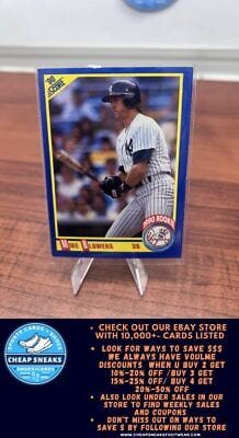 Cheap Sneaks Footwear/Sports Cards Baseball Card Mike Blowers RC 1990 Score #624 New York Yankees