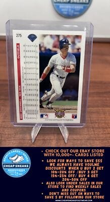 Cheap Sneaks Footwear/Sports Cards Baseball Card Mike Greenwell 1992 Upper Deck #275 Boston Red Sox