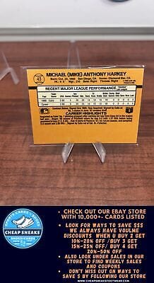 Cheap Sneaks Footwear/Sports Cards Baseball Card Mike Harkey (RC) 1989 Donruss #43 Chicago Cubs