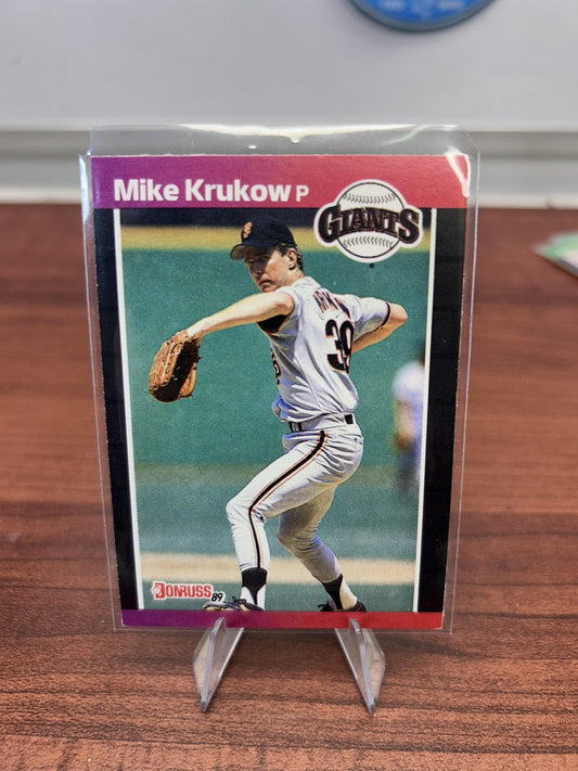 Cheap Sneaks Footwear/Sports Cards Baseball Card Mike Krukow 1989 Donruss #258 San Francisco Giants