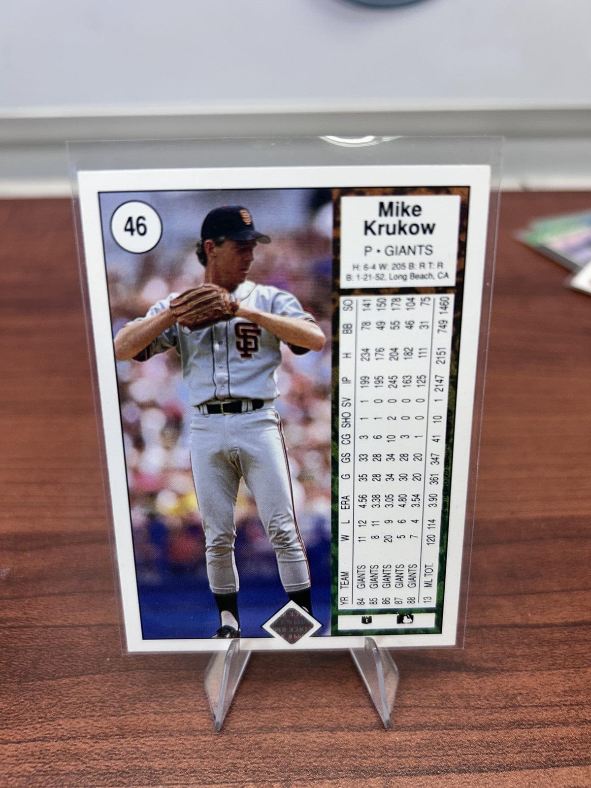 Cheap Sneaks Footwear/Sports Cards Baseball Card Mike Krukow 1989 Upper Deck #46 San Francisco Giants