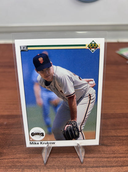 Cheap Sneaks Footwear/Sports Cards Baseball Card Mike Krukow 1990 Upper Deck #639 San Francisco Giants