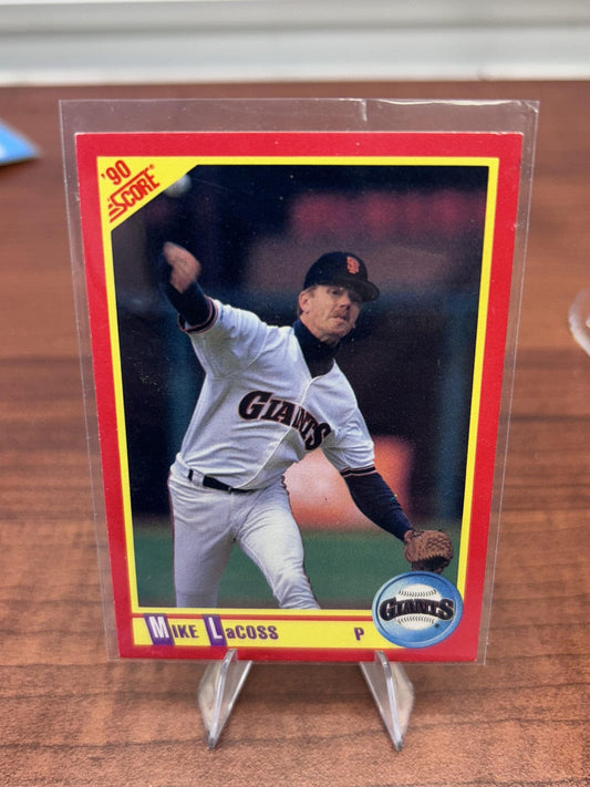 Cheap Sneaks Footwear/Sports Cards Baseball Card Mike LaCoss 1990 Score #253 San Francisco Giants
