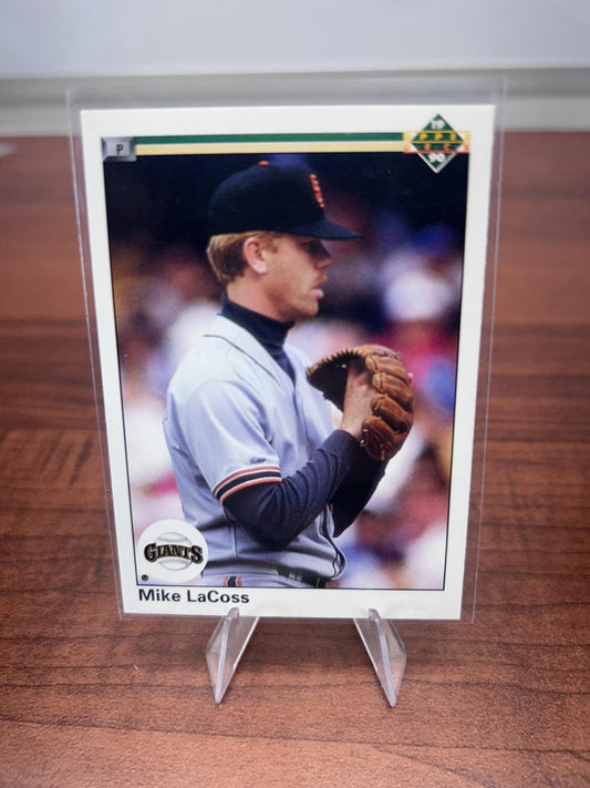 Cheap Sneaks Footwear/Sports Cards Baseball Card Mike LaCoss 1990 Upper Deck #140a San Francisco Giants