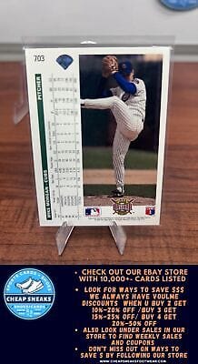 Cheap Sneaks Footwear/Sports Cards Baseball Card Mike Morgan 1992 Upper Deck #703 Chicago Cubs
