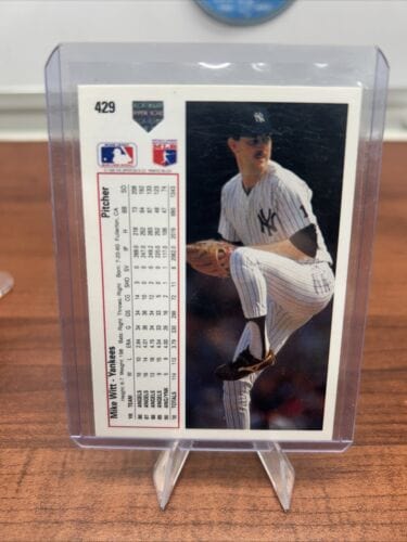 Cheap Sneaks Footwear/Sports Cards Baseball Card Mike Witt 1991 Upper Deck Baseball Card New York Yankees #429