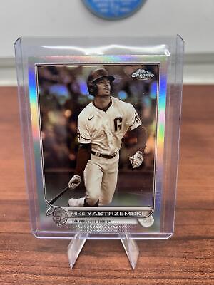 Cheap Sneaks Footwear/Sports Cards Baseball Card Mike Yastrzemski 2022 Topps Chrome Sepia Refractor Baseball Card #18 S