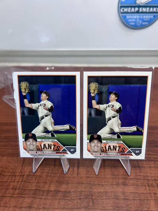 Cheap Sneaks Footwear/Sports Cards Baseball Card Mike Yastrzemski 2023 Topps #98 San Francisco Giants