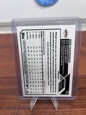 Cheap Sneaks Footwear/Sports Cards Baseball Card Mike Yastrzemski 2023 Topps Chrome Basebll Card  #111 San Francisco Gi