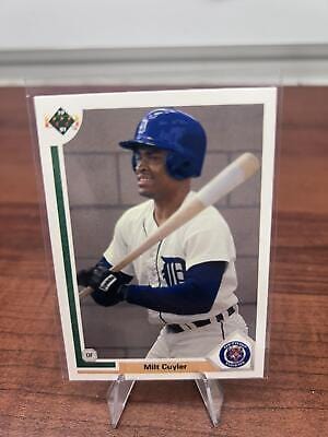 Cheap Sneaks Footwear/Sports Cards Baseball Card Milt Cuyler 1991 Upper Deck #556 Detroit Tigers