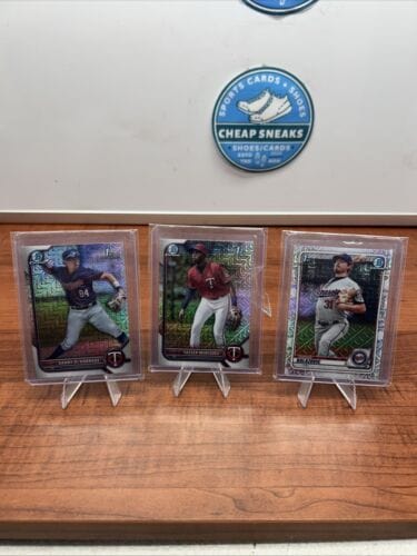 Cheap Sneaks Footwear/Sports Cards Baseball Card Minnesota Twins 2020/2022 Bowman Chrome Mojo 1st Bowman Refractor Dann