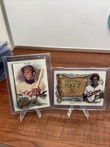 Cheap Sneaks Footwear/Sports Cards Baseball Card Minnesota Twins 2022 Allen & Ginter Carlos Correa, Rod Carew Tony Oliv