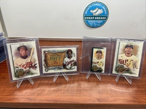 Cheap Sneaks Footwear/Sports Cards Baseball Card Minnesota Twins 2022 Allen & Ginter Carlos Correa, Rod Carew Tony Oliv