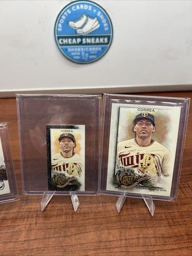 Cheap Sneaks Footwear/Sports Cards Baseball Card Minnesota Twins 2022 Allen & Ginter Carlos Correa, Rod Carew Tony Oliv