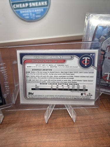 Cheap Sneaks Footwear/Sports Cards Baseball Card Minnesota Twins 2023/24 Bowman Chrome Lot (6) Castro,Acuna, Silva, Jen